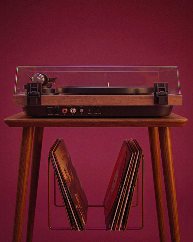 JVC AL-E534B — pohled 3