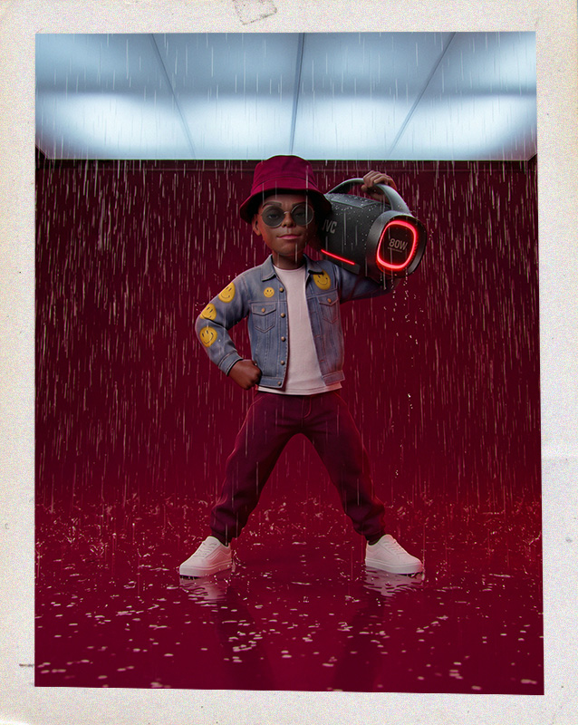 JVC XS-E934B — pohled 3