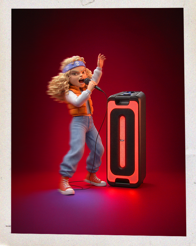 JVC XS-EP424B — pohled 2