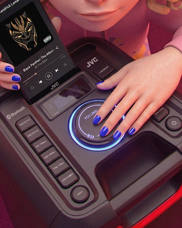 JVC XS-EP424B — pohled 4