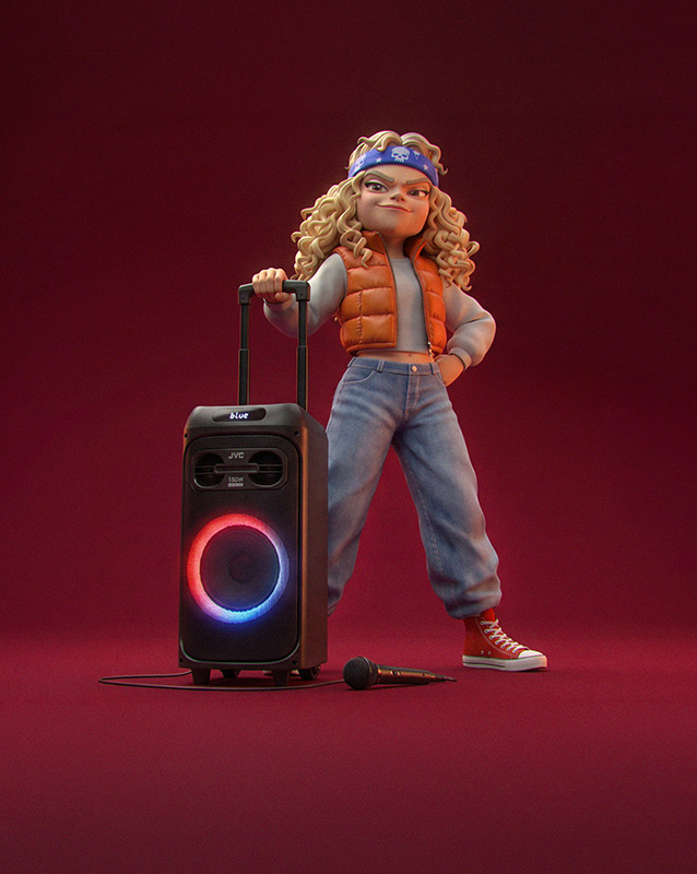 JVC XS-EP514B — pohled 1